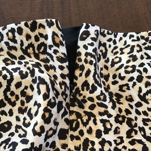 Chico’s 0 Skirt Leopard Cheetah Animal Print Flared Maxi Lined Jungle Chic Class - Picture 9 of 13